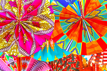 Colorful Fans, Palermo, Italy