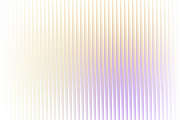 Abstract vertical lines with soft yellow and purple gradient on white background