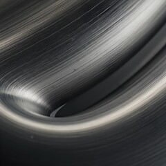 A Futuristic Macro Study of a Reflective Metallic Object with Subtle Gradients and Ambient Soft Lighting in Contemporary Abstract Aesthetic