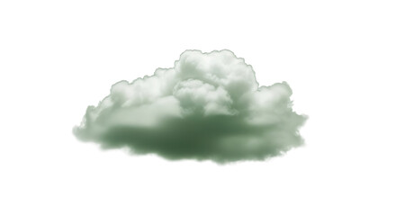 cloud formation against a in a sky replacement asset on transparent background