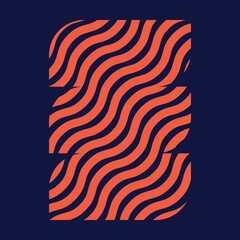 Wave art icon pack with matching colour background, 3000x3000px, Abstract Square Designs in Bold Color Variations, Minimalist Line Patterns for Creative Projects.