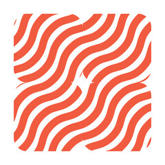 Wave art icon pack with matching colour background, 3000x3000px, Abstract Square Designs in Bold Color Variations, Minimalist Line Patterns for Creative Projects.