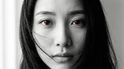 portrait of a young Chinese woman