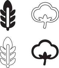 Agricultural icon set