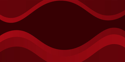 Red abstract background with dynamic shapes composition simple