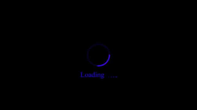 circle loding animation Beautiful Circle Loading icon animation.loading progress bar loading animation for website.
