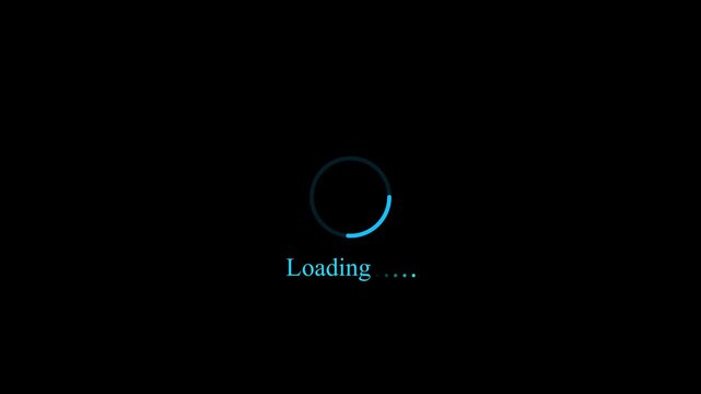 circle loding animation Beautiful Circle Loading icon animation.loading progress bar loading animation for website.
