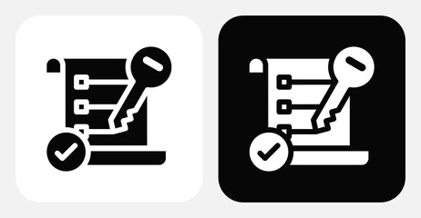 Social Media CRM Dual Monochrome Icon Set