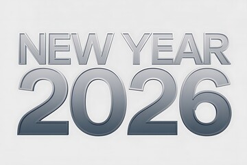Embrace the future with a sleek, modern 2026 New Year design, perfect for invitations, branding, and visionary marketing campaigns, heralding innovation