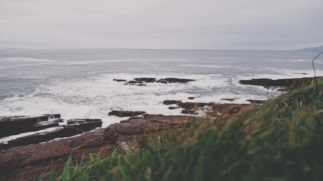 4k Shot in Ireland of Castle Classiebawn in Mullaghmore