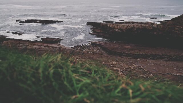 4k Shot in Ireland of Castle Classiebawn in Mullaghmore