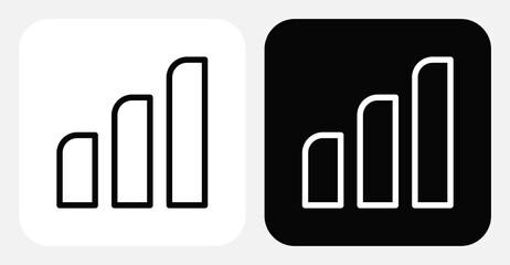 Ranking Dual Monochrome Icon Set