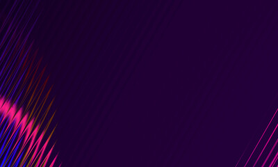 Purple Pink Blue Glass Strip Lines – Modern Abstract Ribbed Background Illustration