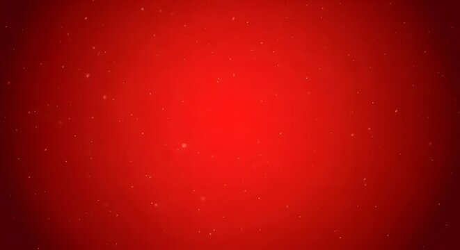 Vibrant red background with subtle light particles and a gradient vignette effect, perfect for festive designs, celebrations, and romantic themes, creating a dynamic and engaging visual backdrop