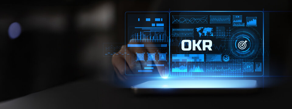 OKR Strategy and Digital Performance Dashboard for Ambitious Business Growth. - Powered by Adobe