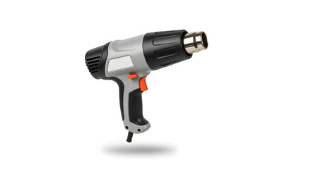 Heat Gun: A close-up shot of a heat gun, a versatile tool often used for various tasks, from paint removal to crafting, in the context of DIY projects and professional applications. 
