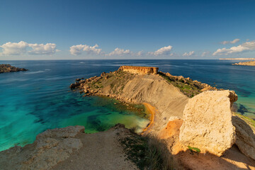 Breathtaking Coastal Landscapes of Malta: Cliffs, Rocks, and Sea