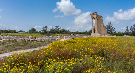 Apollo Hylates Sanctuary Monument in Summer