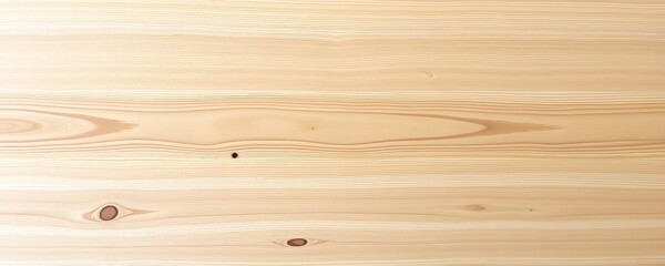 Fototapeta premium Close-up shot of light-colored wood, showcasing the intricate wood grain and patterns. It's a perfect backdrop for various design projects
