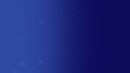 Deep blue gradient with soft floating particles creating a calm sparkling atmosphere ideal for luxury themes holiday events and elegant digital designs