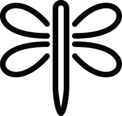 Dragonfly in Spring Garden