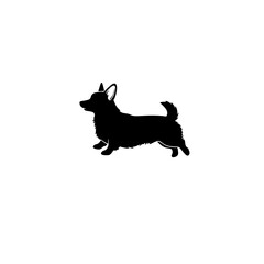 Corgi silhouette