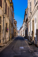 Dans les rues de Moulins sur Allier en France