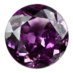 Fototapeta premium Exquisite amethyst gemstone with stunning facets, perfect for jewelry design, luxury branding, or adding a touch of elegance to your creative projects with its violet glow