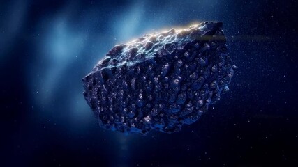 Abstract blue earth and space background with dark ocean water texture, light sky, and nature design