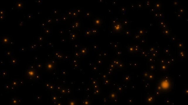Glowing cc ball action background. Orange color ball background.