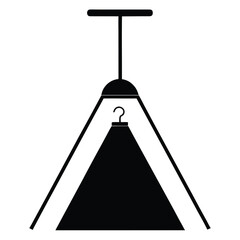 smart closet light on white background