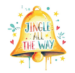 vector illustration of a bell