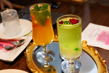 fresh fruit cocktail