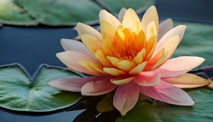 Elegant Water Lily Flower Serene Beauty in Nature