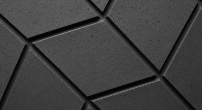 Modern geometric panel design with striking linear patterns, ideal for architectural visualization and contemporary design projects offering a sleek, stylish texture