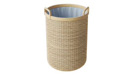 Isolated laundry hamper, interior storage solution for bedroom, bathroom, or laundry room