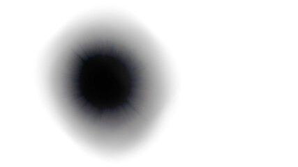Dark spot art style in a white background , transparent background