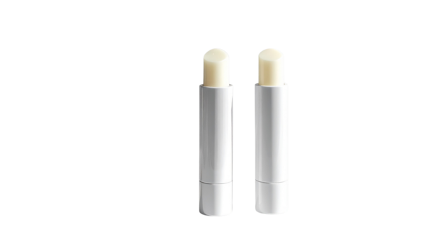 Lip Balm Sticks png for Skincare and Beauty Care Products in a white background illustration