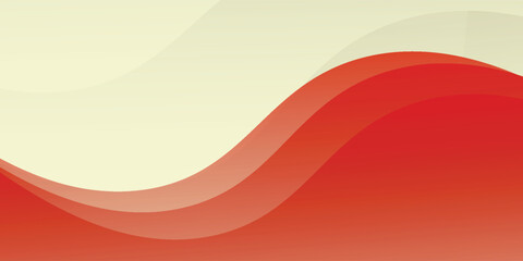 Abstract red wavy business style background. Vector illustration