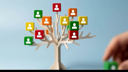 Building a Successful Team Visualizing Collaboration and Growth through a Family Tree Metaphor