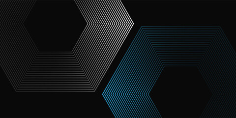 Black abstract background designb simple. Premium stripe texture for banner business backdrop. Dark horizontal template old simple art