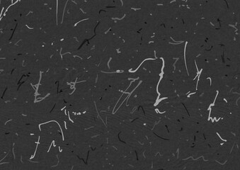 Abstract black and white scribbles background. Grunge paper texture template for overlay template.