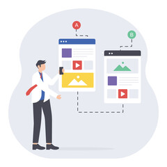 Web Layout PNG File On Transparent Background	