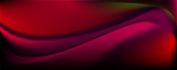 Bright Saturated Pink Silk Cloth Full Screen as Background
