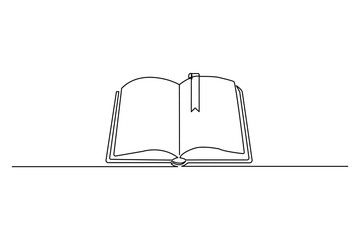 Modern one-line sketch of the knowledge and study concept