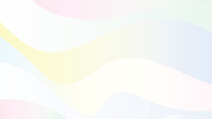 Soft Pastel Waves Gradient Background for Modern Design Projects and Presentation