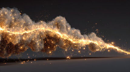 fireworks over the river