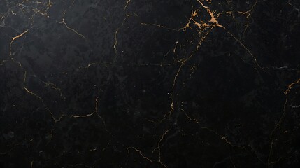 dark marble texture with golden veins, an elegant and luxurious surface. The intricate patterns create a sophisticated look and feel.
