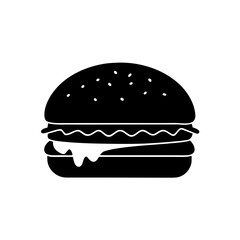 vector illustration of a hamburger