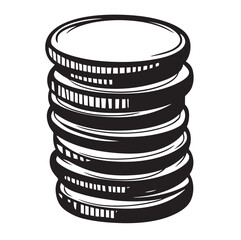 stack of coins